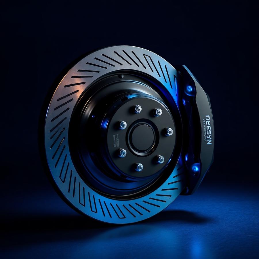 Brake disc and caliper assembly